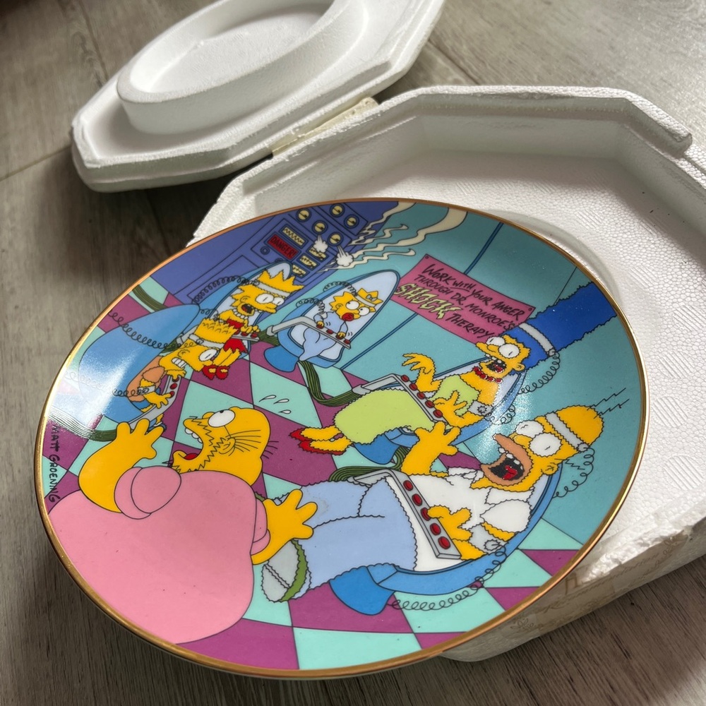 Simpsons Wall Decor Plate - Picture 4 of 6